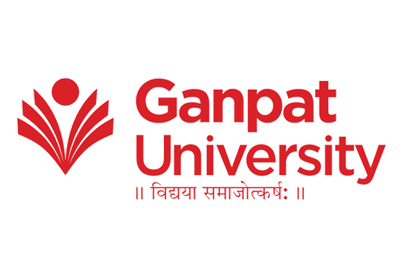 Ganpat university client logo